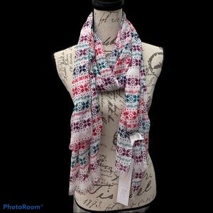 Charming Charlie Abstract Print Scarf NWT